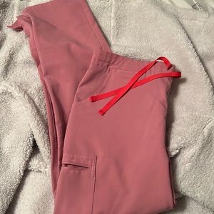 Chalk pink figs yola pants